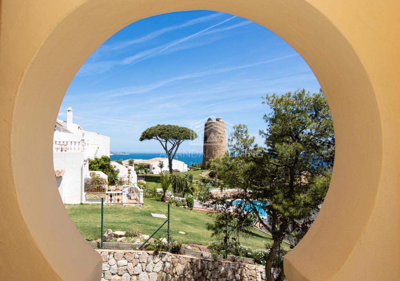 Апартаменты Panoramic Sea Views And Direct Access To The Beach From The Community In Torrenueva Малага Экстерьер фото